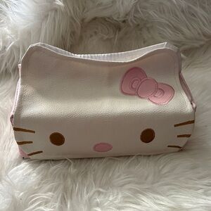 Hello Kitty Pink and White Tissue Box